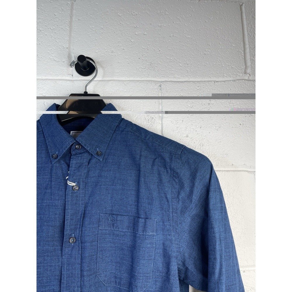Southern Tide Shirt Men Small Blue Trim Fit Long Sleeve Button Down Cotton NWT - Picture 3 of 8
